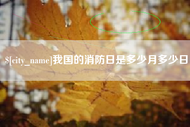 沅江我国的消防日是多少月多少日