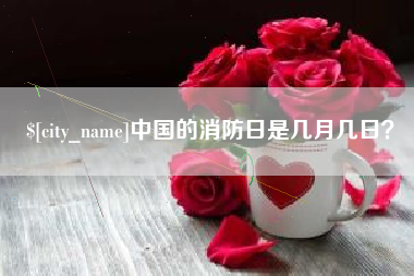 沅江中国的消防日是几月几日？