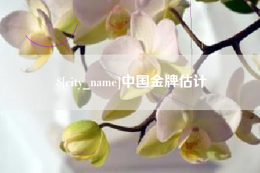 沅江中国金牌估计
