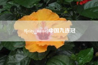 沅江中国九连冠