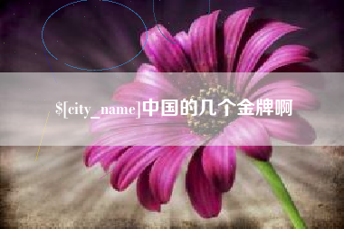 沅江中国的几个金牌啊