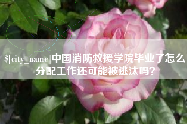 沅江中国消防救援学院毕业了怎么分配工作还可能被逃汰吗？