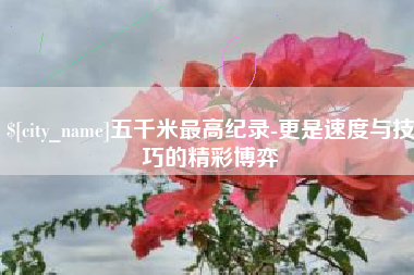 沅江五千米最高纪录-更是速度与技巧的精彩博弈