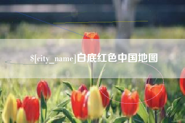 沅江白底红色中国地图