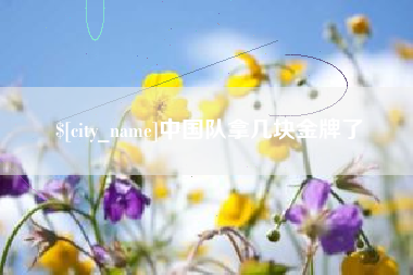 沅江中国队拿几块金牌了