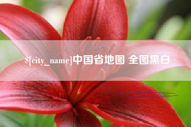 沅江中国省地图 全图黑白