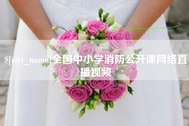 沅江全国中小学消防公开课网络直播视频