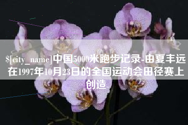 沅江中国5000米跑步记录-由夏丰远在1997年10月23日的全国运动会田径赛上创造