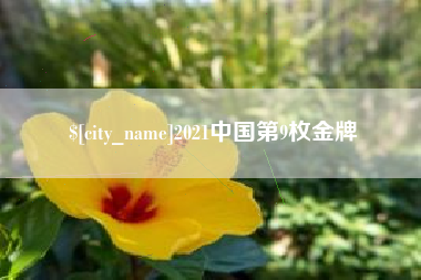 沅江2021中国第9枚金牌