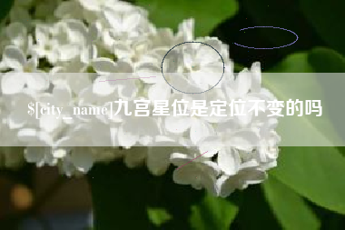 沅江九宫星位是定位不变的吗