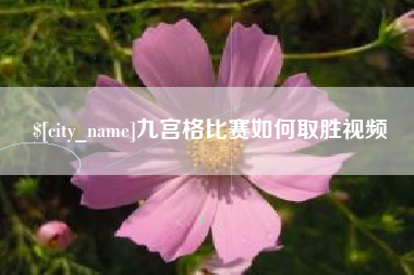 沅江九宫格比赛如何取胜视频
