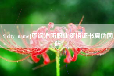 沅江查询消防职业资格证书真伪网站