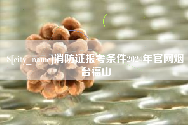 沅江消防证报考条件2024年官网烟台福山